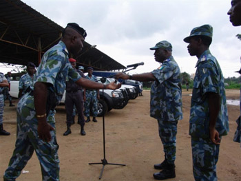 Gendarmerie nationale : Mise en place officielle des corridors de Pk 17 (route de Dabou) et Gesco