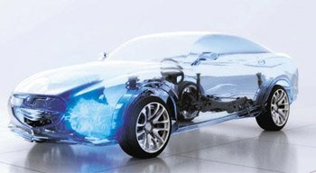 Mazda trace sa propre route