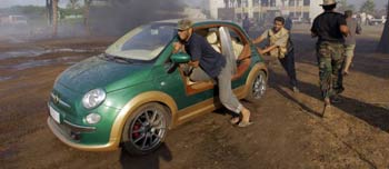 Libye : la Fiat 500 de Kadhafi        