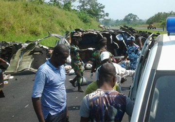 Côte d’Ivoire : un autobus tombe dans un ravin, au moins 7 morts