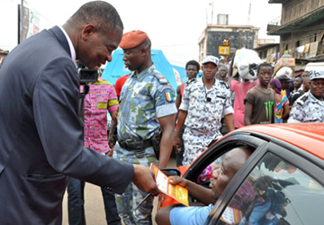 Sécurité routière: Gaoussou Touré lance la campagne Pâques sans accident