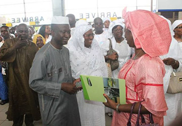 Hadj 2014 : arrivée à Abidjan des derniers pèlerins ivoiriens
