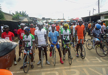 Cyclisme: pas de médaille pour les Ivoiriens au Tour du Cameroun 2014