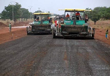 Odienné: les routes en chantier en prélude à la visite du Président Ouattara