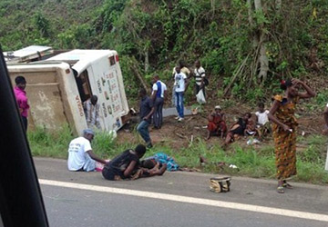 San pedro: 8 morts dont des bébés dans un accident impliquant un camion