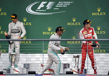 Grand Prix des Etats-Unis : Lewis Hamilton au firmament !
