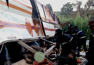 Axe Yamoussoukro-Toumodi: un car se renverse, au moins 9 morts