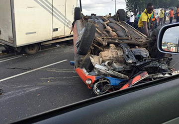 Côte d’Ivoire: un mort et plusieurs blessés dans un accident de la circulation à Cocody