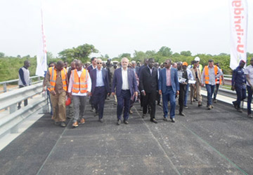 Bouaké/N’Dênou: Le pont métallique ouvert à la circulation