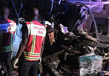 Côte d’Ivoire : 6 personnes tuées dans un accident de la circulation sur l’autoroute du Nord