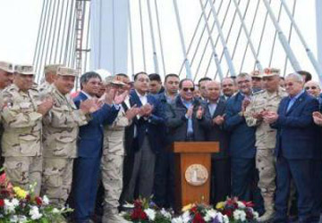 Egypte: le président al-Sissi a inauguré le plus large pont suspendu au monde