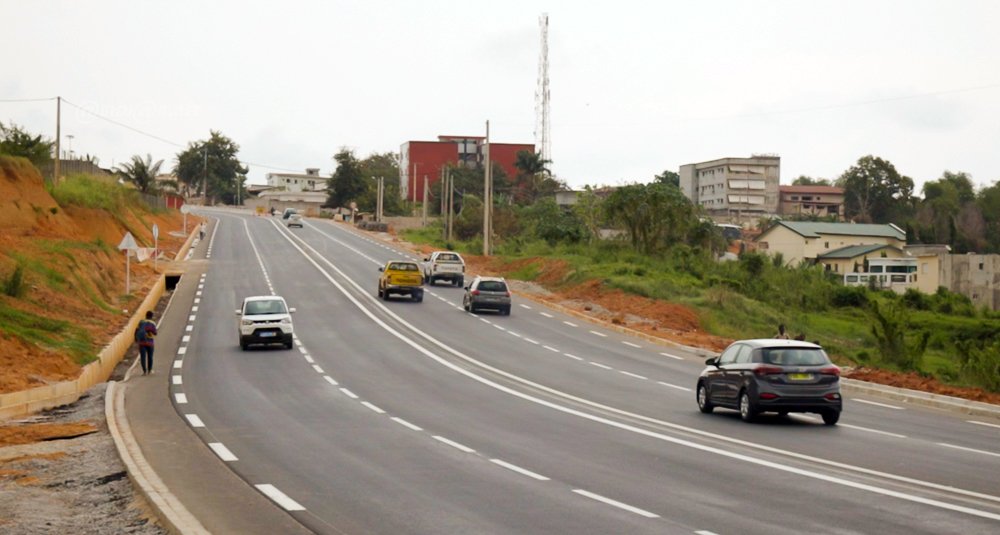 Côte d'Ivoire : l'ancienne route de Bingerville réhabilitée ouverte à la circulation